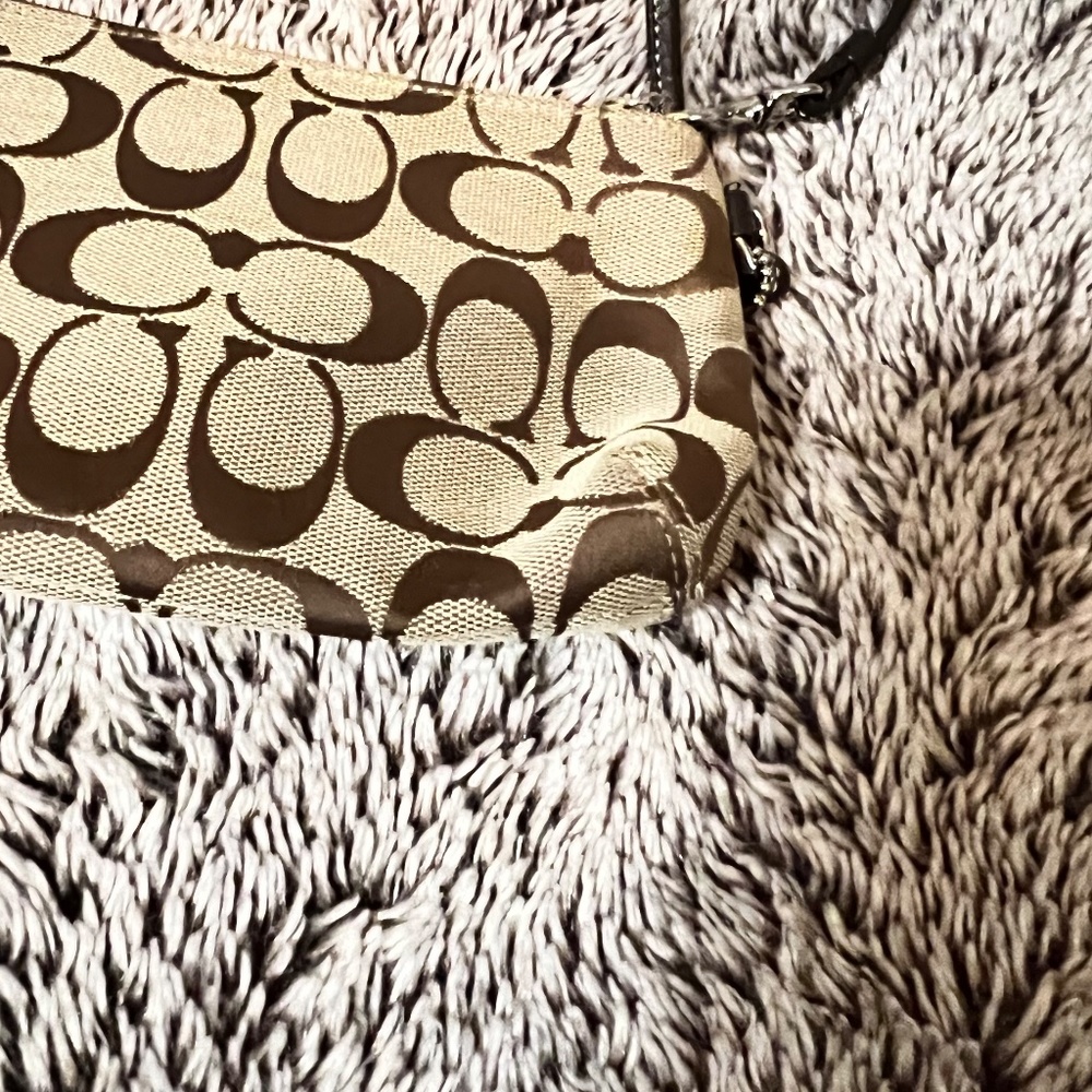 Coach Canvas Wristlet - Picture 6 of 11